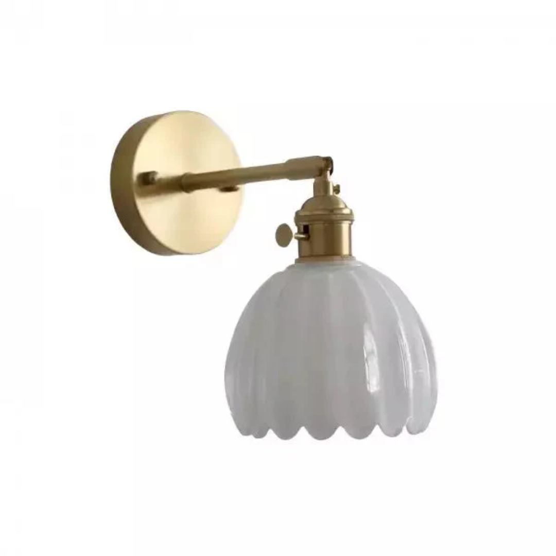 Maliben | Retro Glass Wall Lamp Tulip