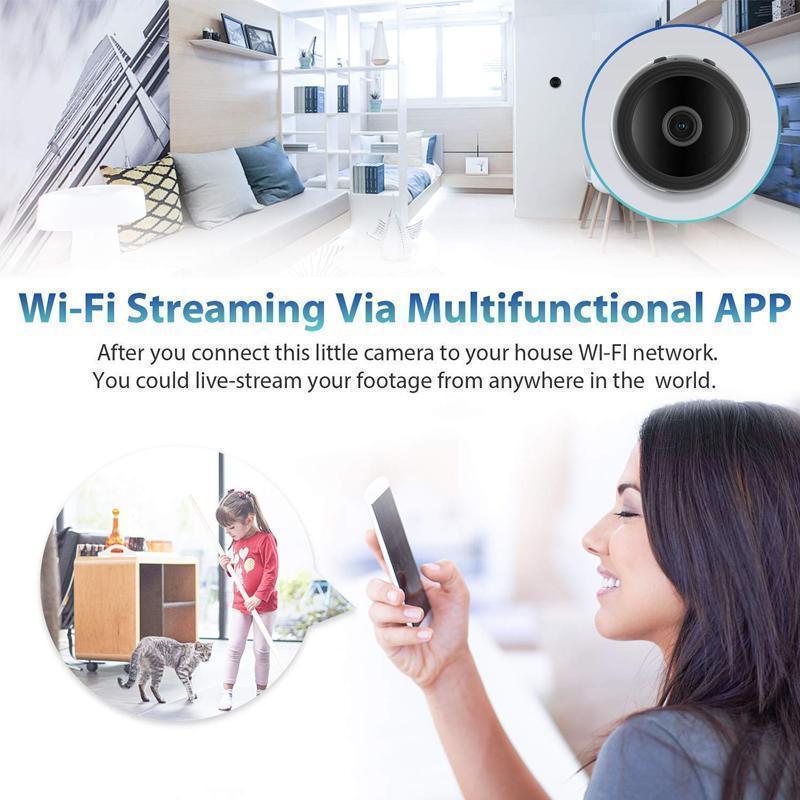 Maliben | 1080p Magnetic WiFi Mini Camera-RV Motorhome Reversing Camera