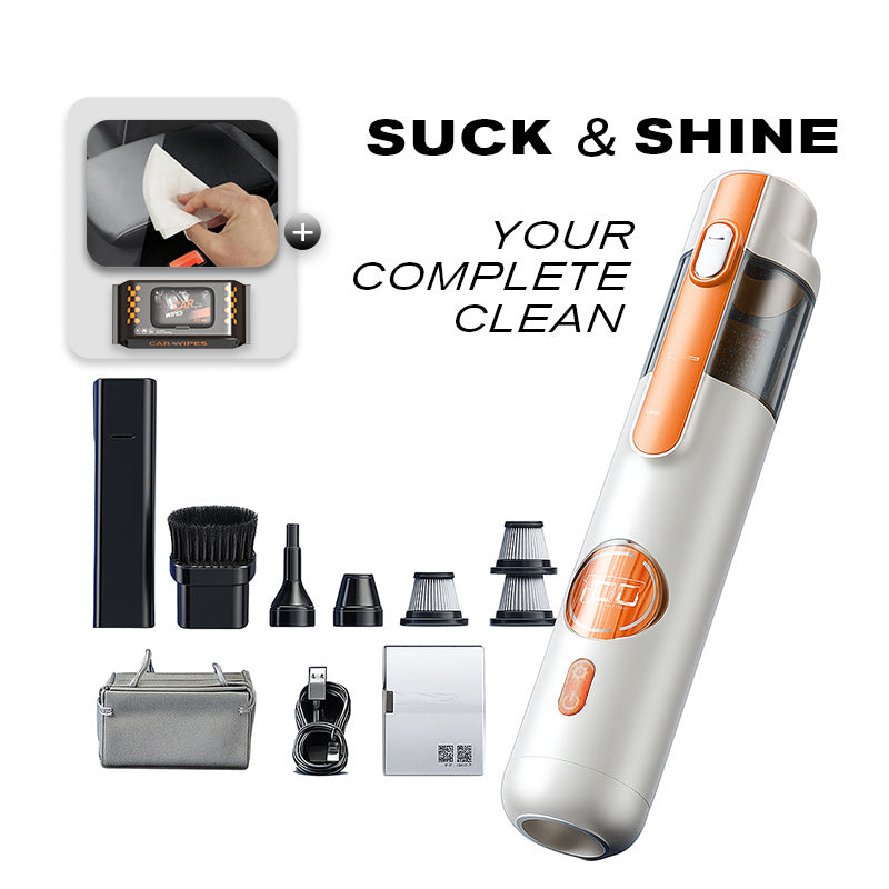 Maliben | Swiftclean Handheld Vacuum | Effortless Cleaning With 5 Versatile Accessories