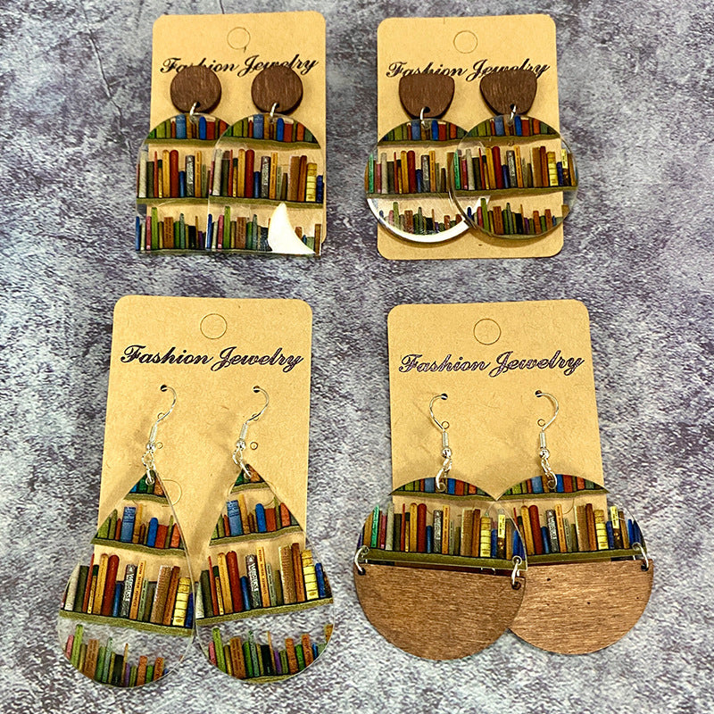 Maliben | Beech Earrings / Earrings For Book Lovers