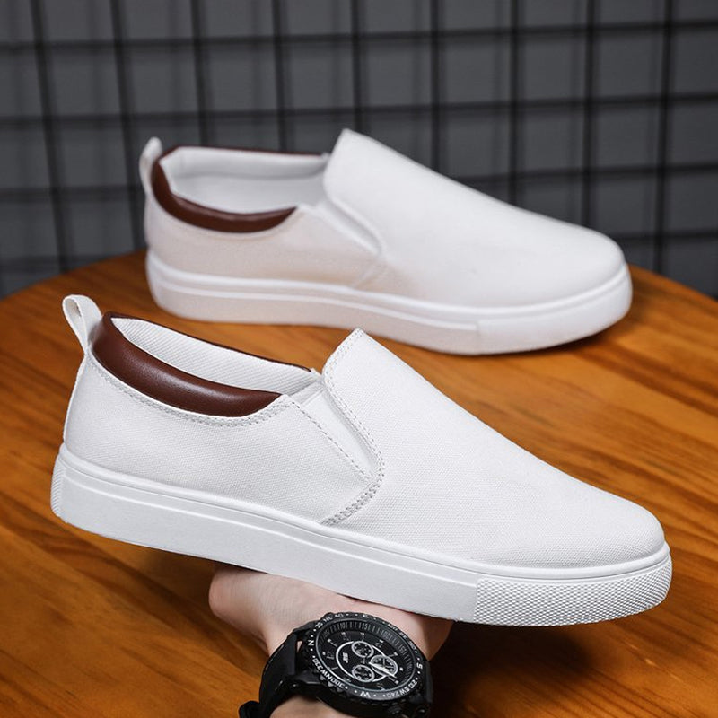 Slip-On Shoes Made Of Canvas For Men