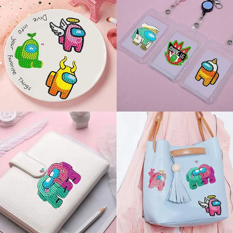 Maliben | Diy Cartoon Diamond Painting For Kids