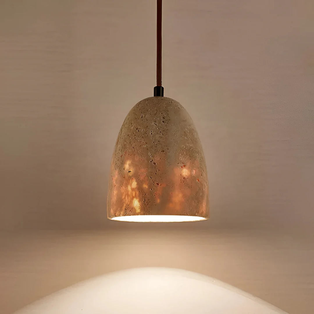 Maliben | Retro Travertine Pendant Lamp