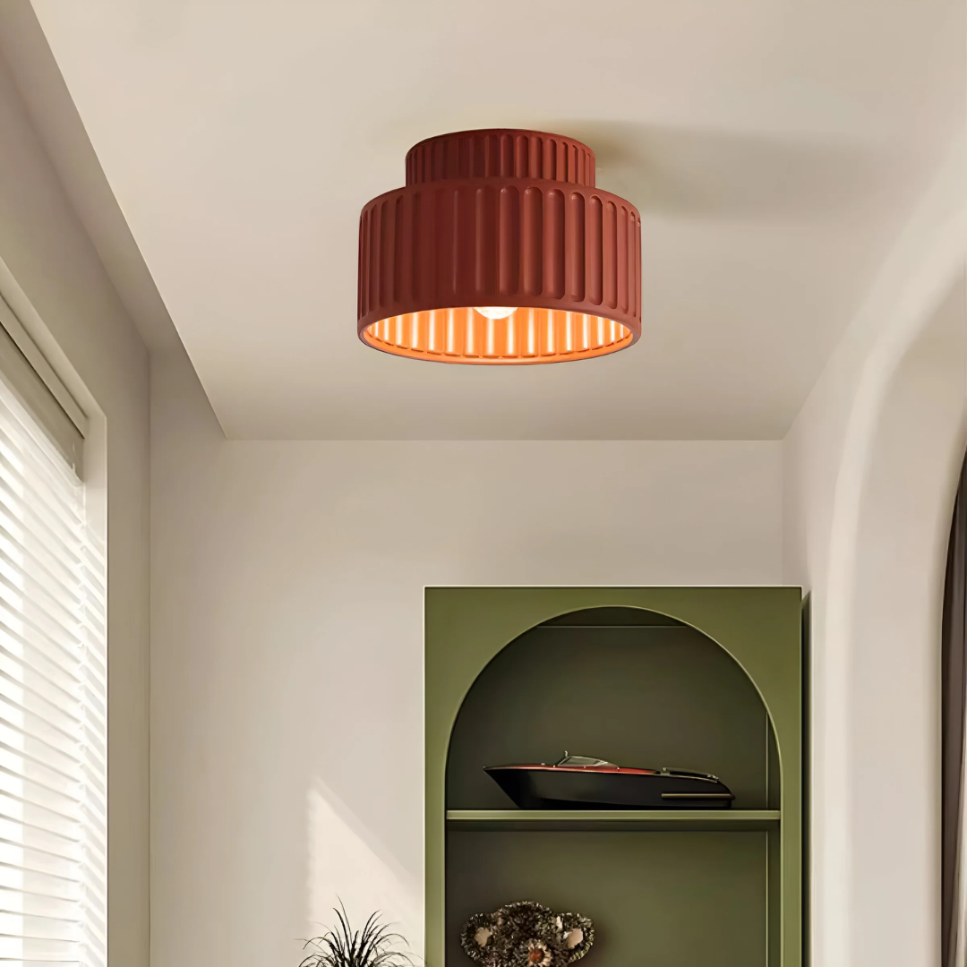 Maliben | Modern Ribbed Ceiling Lamp