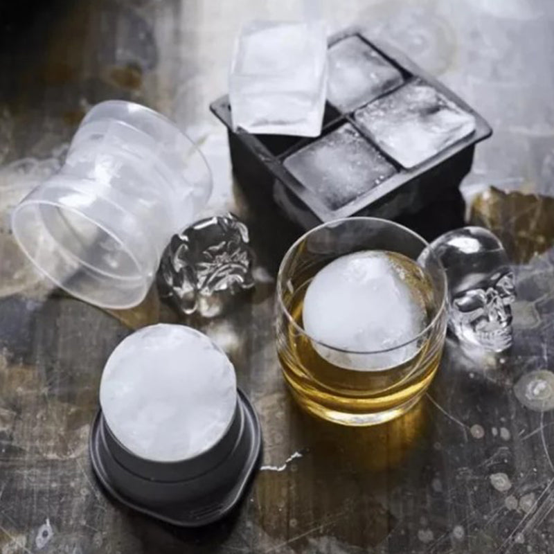 Maliben | Creative Bulldog Ice Mold Made Of Silicone