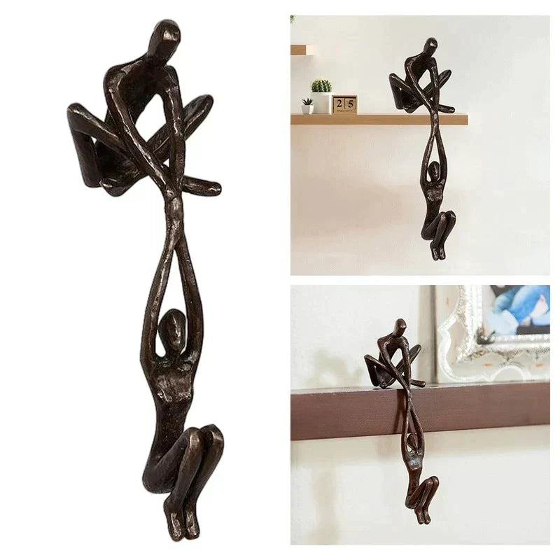 Maliben | Sculpture Figurine Love And Strength Decorative