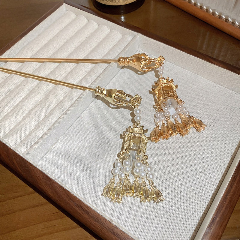 Maliben | Ancient Style Lantern Hair Pins