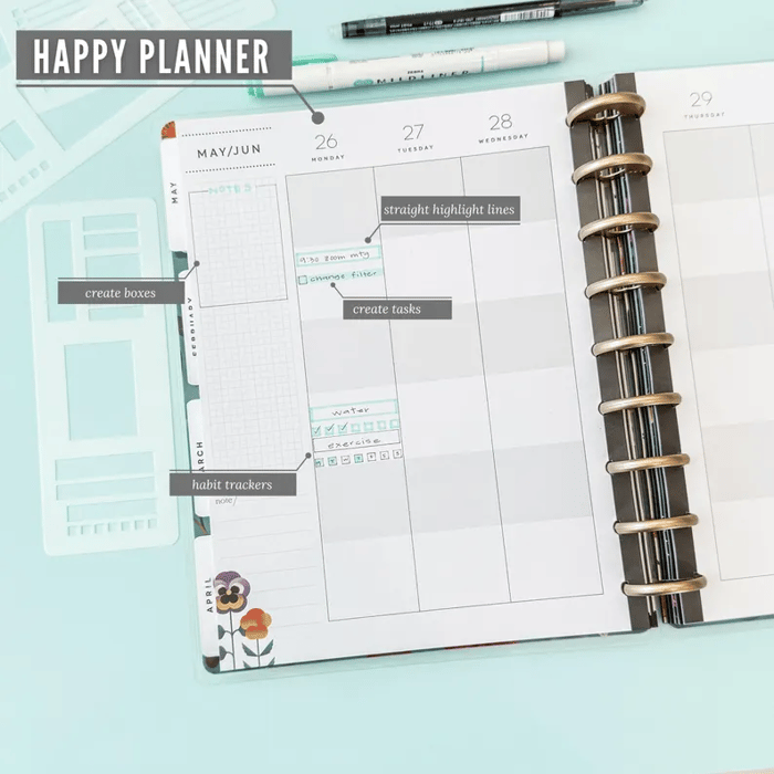 Maliben | Craftmaster Flexiline — Effortlessly Give Your Planner Ultimate Organization And Stylish Clarity!