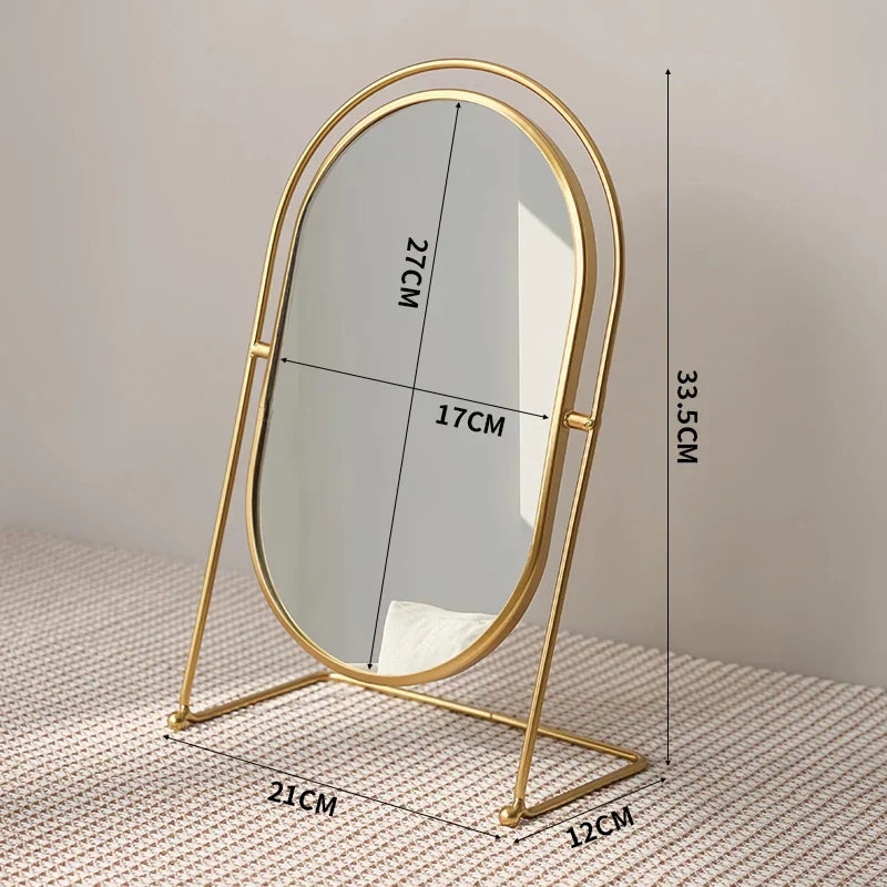Maliben | Large Minimalist Desktop Makeup Mirror