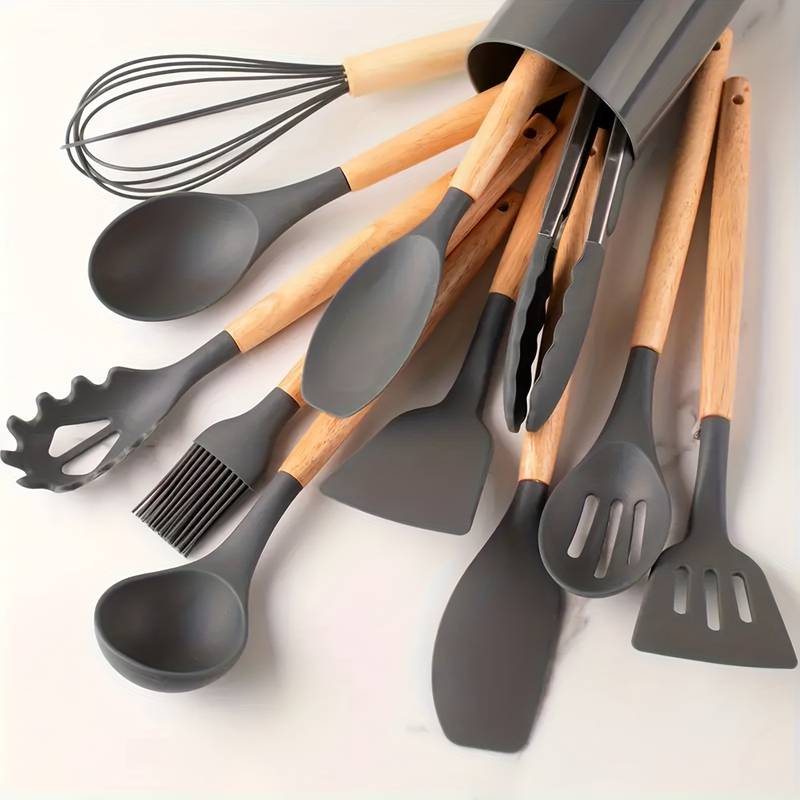 Maliben | Silicone Kitchen Tools Set – Heat Resistant and Scratch Resistant
