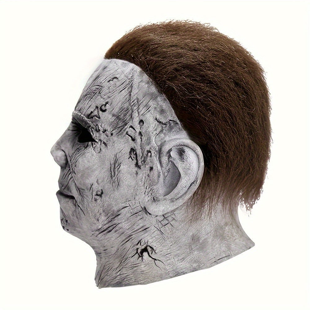 Maliben | Men's Eng Horror Halloween Costume Mask | Full Head Realistic