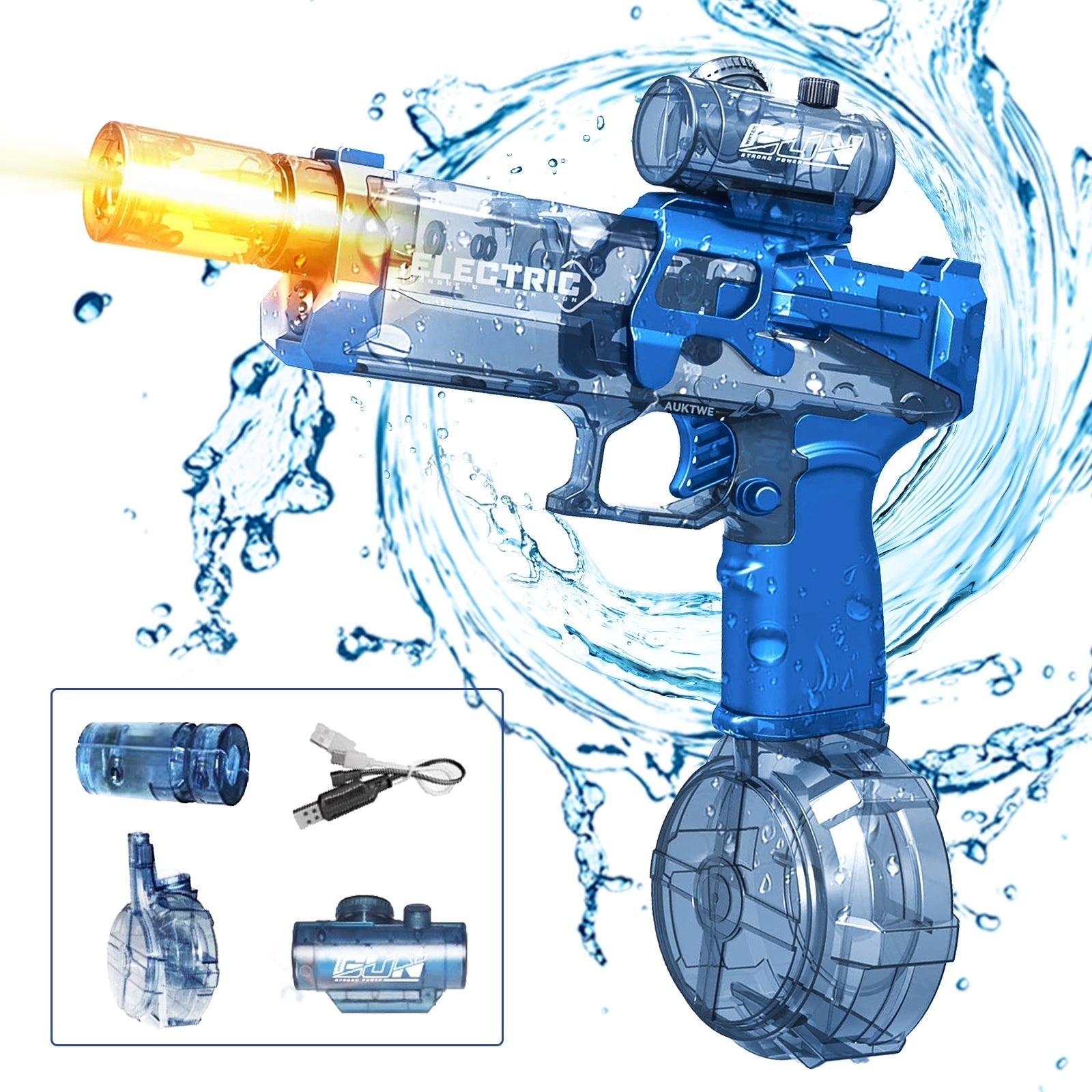 Maliben | Yopoll High Capacity Pistol For Beach Swimming Toy