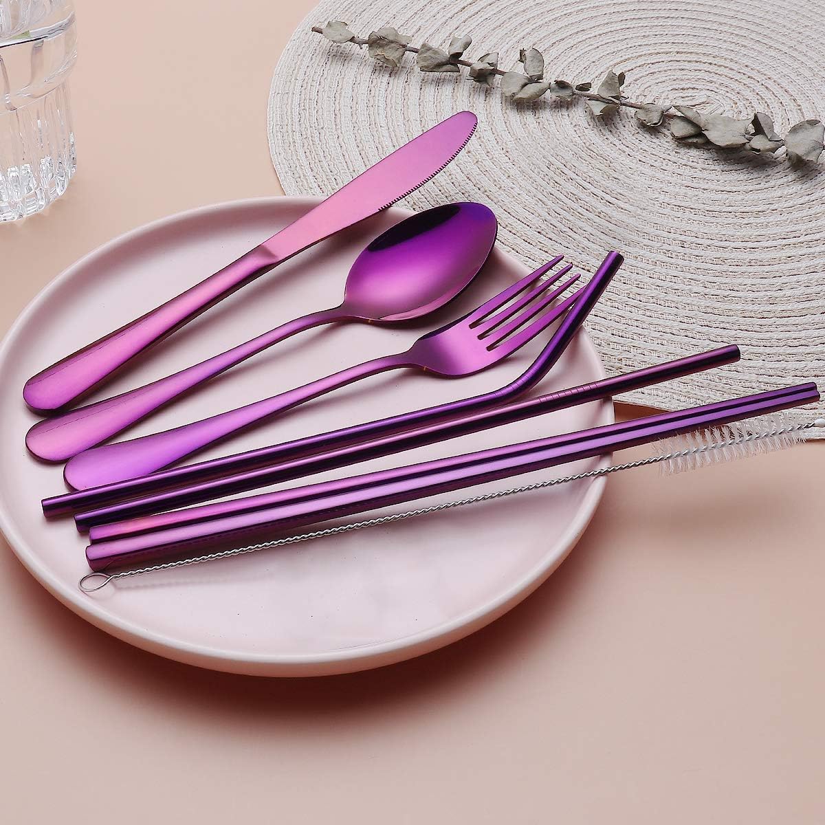 Maliben | Cutlery Set Gocutlery | 4-Piece For On The Go | Stainless Steel & Bpa-Free | With Transport Case