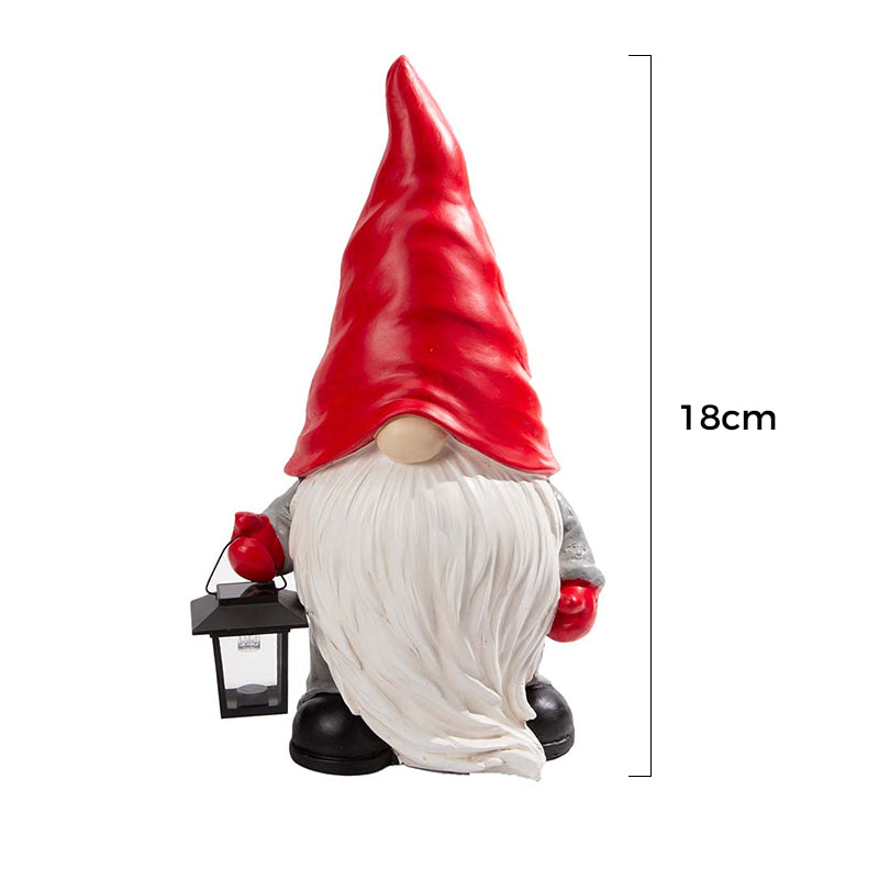 Maliben | Forest Snowman With Solar Lantern