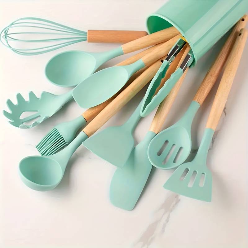 Maliben | Silicone Kitchen Tools Set – Heat Resistant and Scratch Resistant