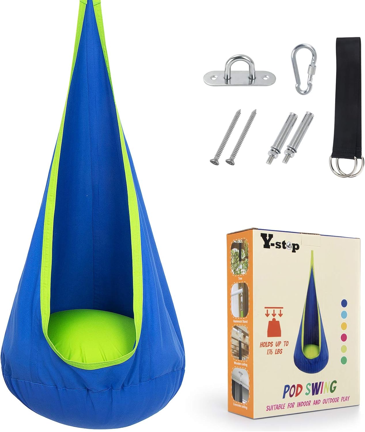 MAliben | Hangingjoy Kids Hammock - Create a Play Paradise Of Relaxation