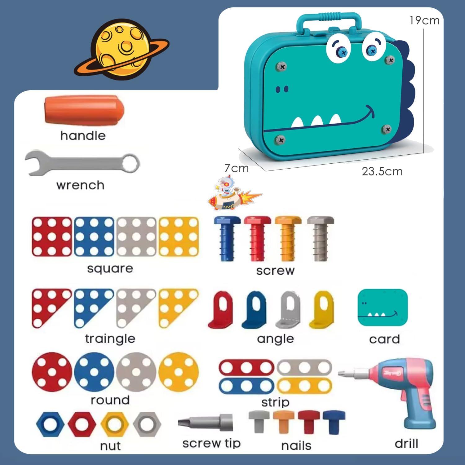 Maliben | Educational Play Set For Toddlers - Explore The Creative World