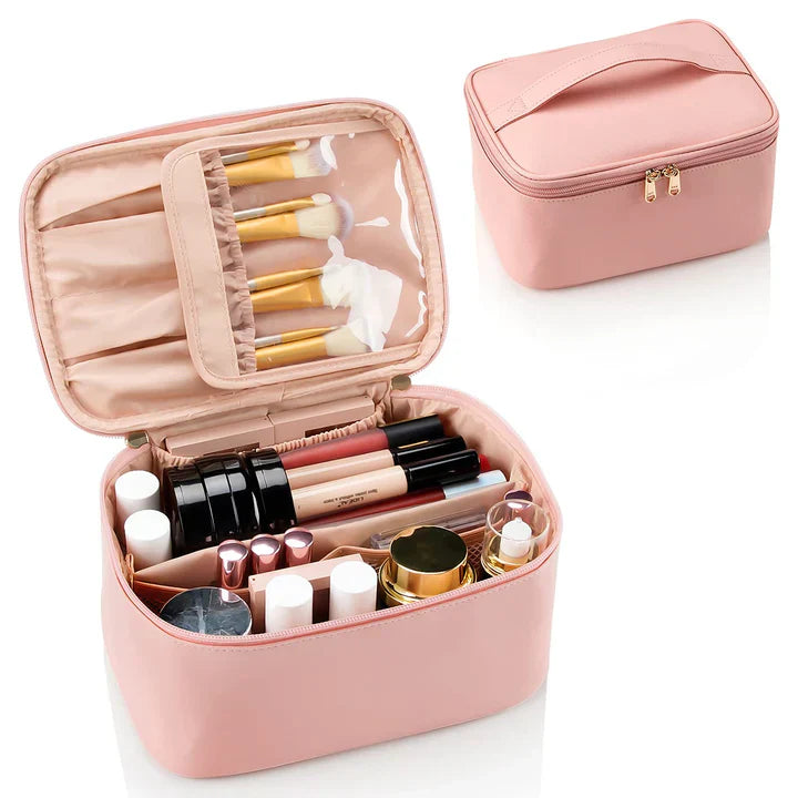 Maliben | Practical Make-Up Organizer For Traveling | With Compartments And Dividers