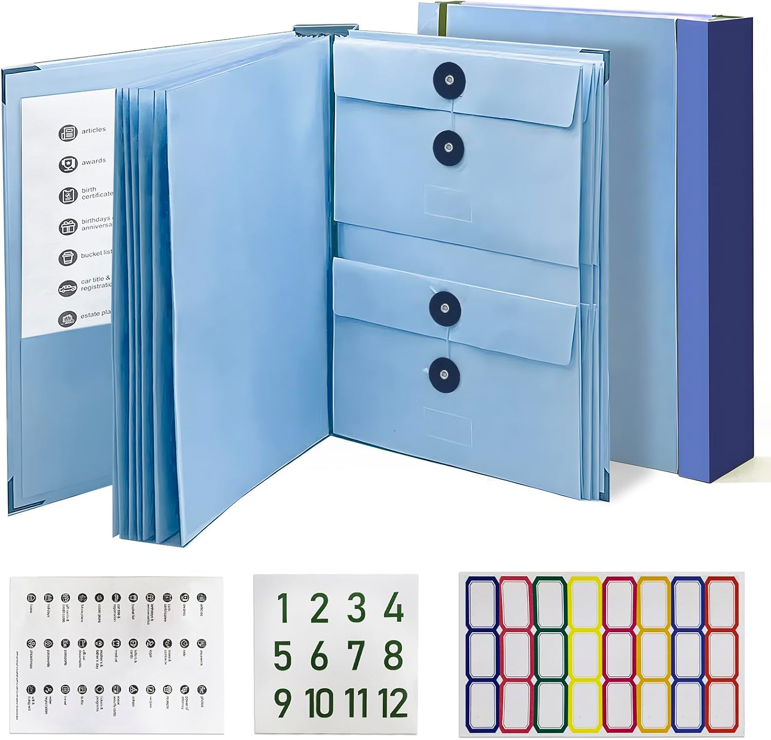 Maliben | Accordion Organizer Folio