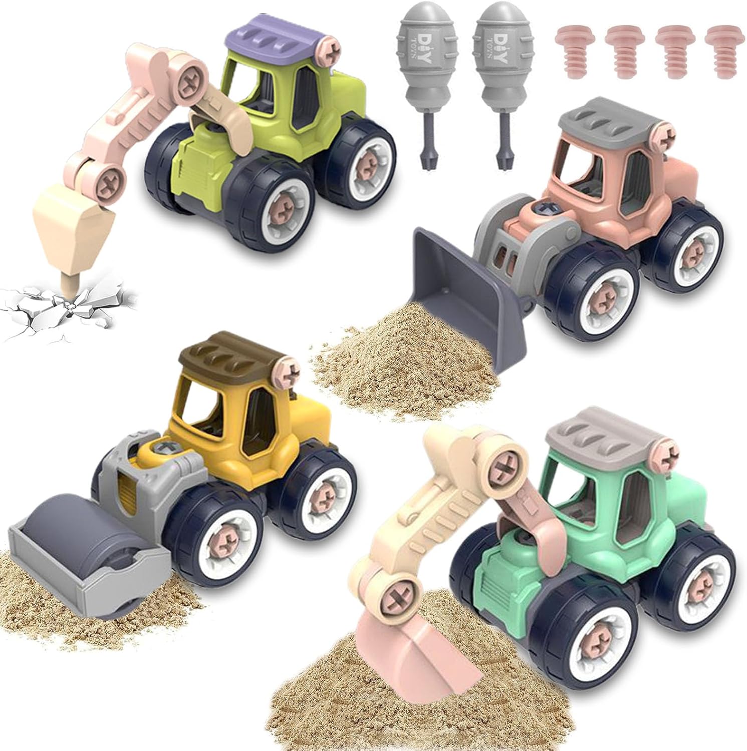 Maliben | Masterful Construction Vehicle Set