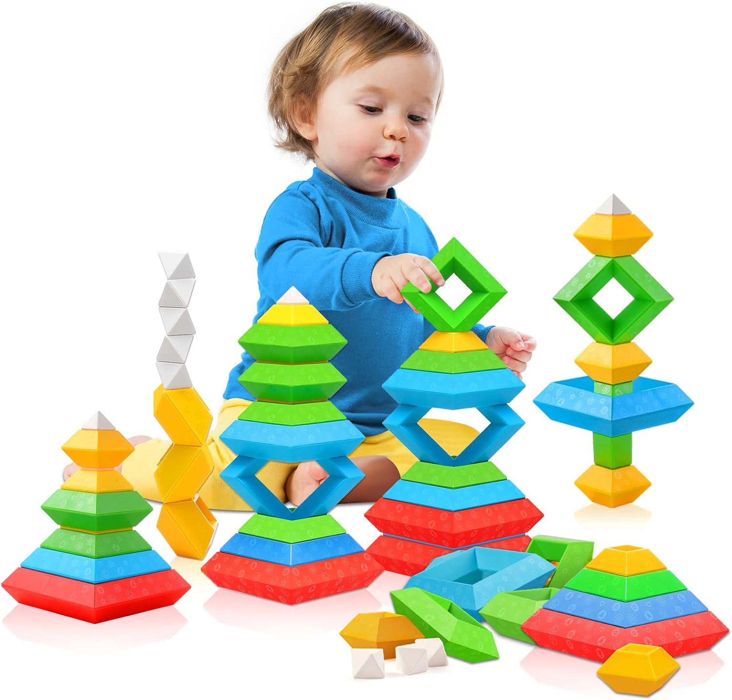 Maliben | Multifunctional Montessori Blocks - Stimulate Creativity For Children