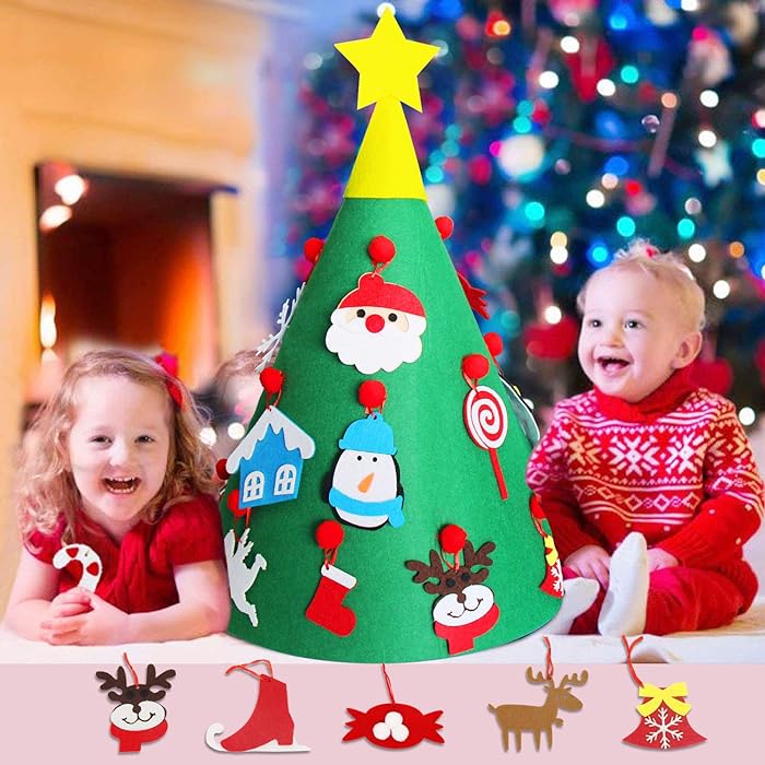 Maliben | Montessori 3d Christmas Tree | Creative And Educational Introduction To Christmas