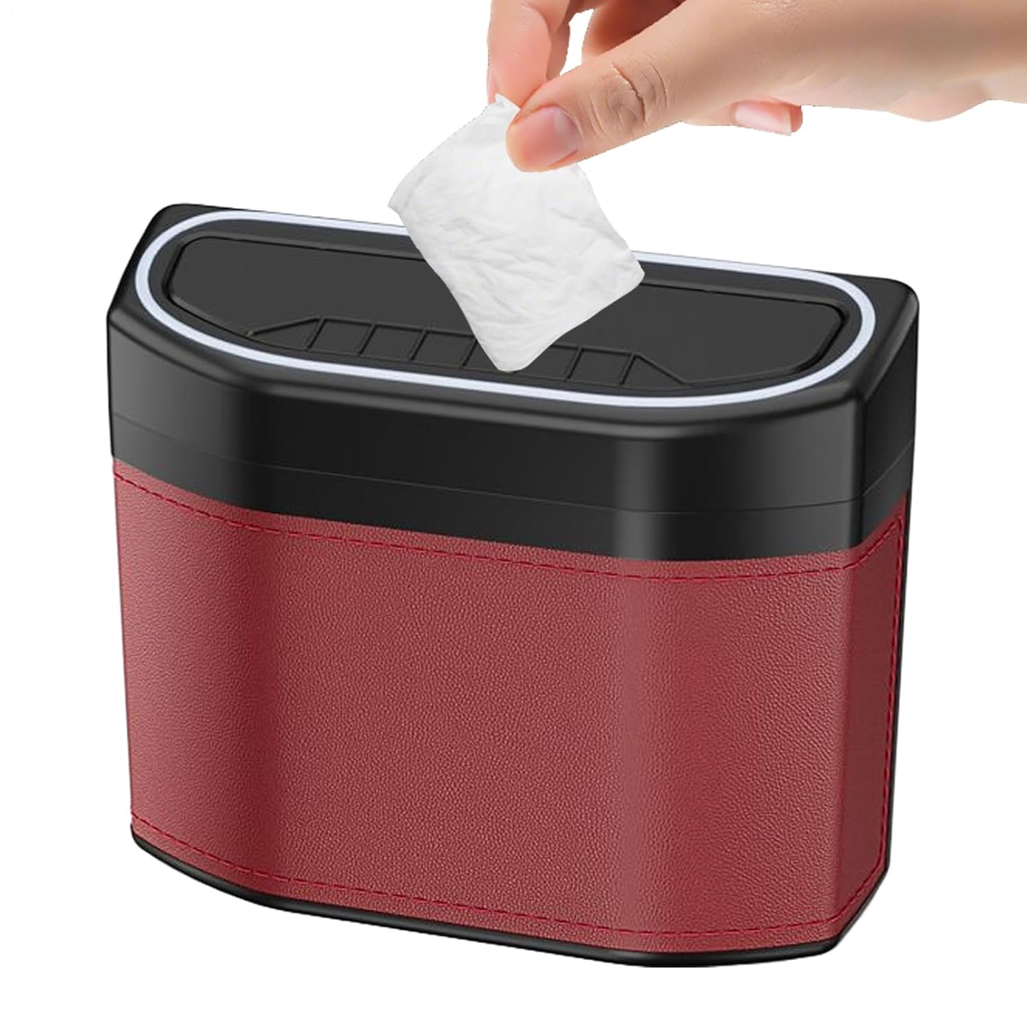 Maliben | Smell-Proof Car Trash Can With Touch Light – Lurevo