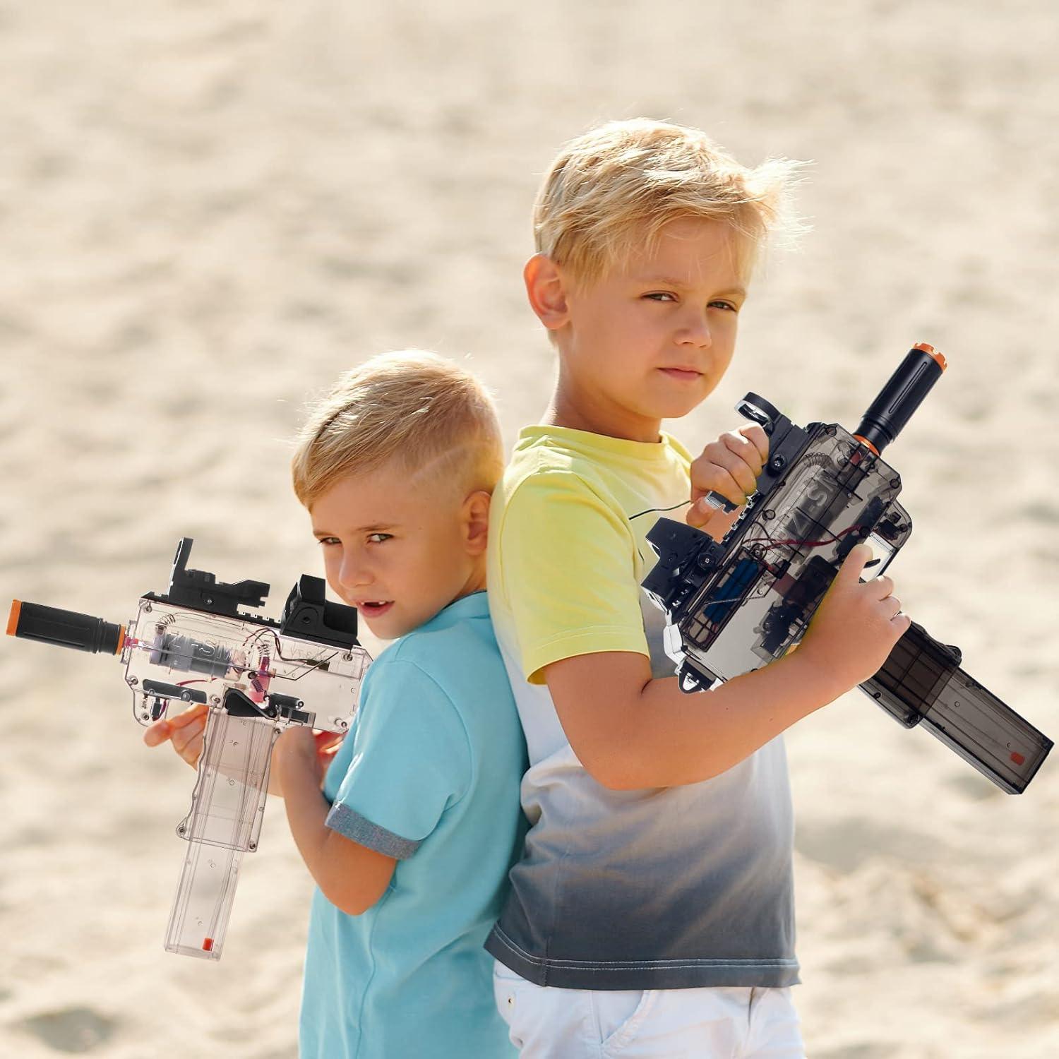 Maliben | Uzi Transparent Automatic High-Speed Water Gun
