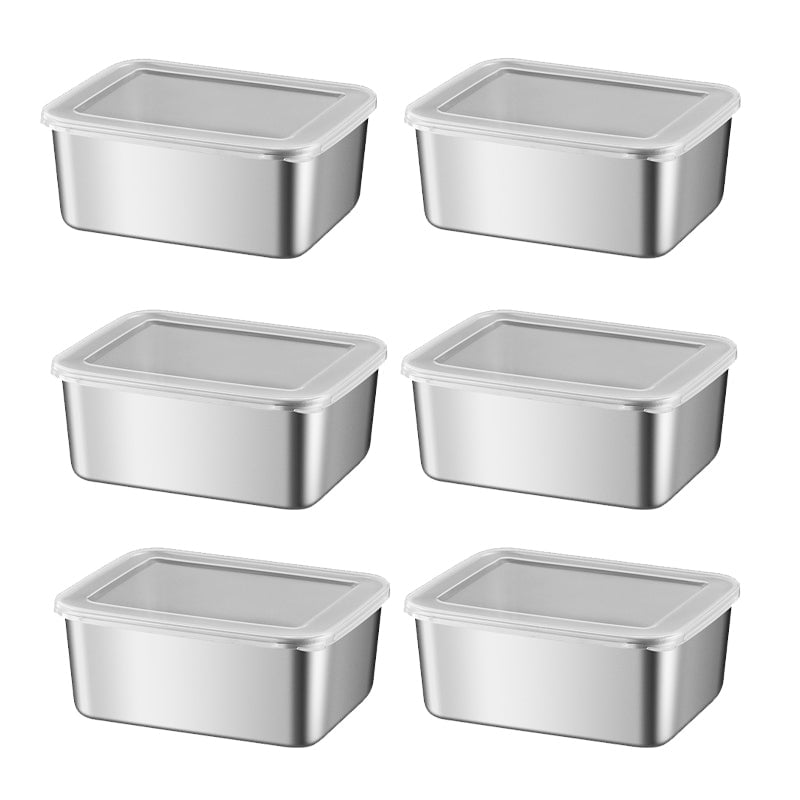 Maliben | Stainless Steel Food Storage Container With Lid, Lunch, Snack Storage Box