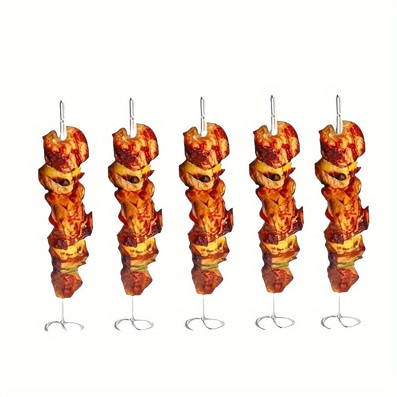 Maliben | Grillmeisterx Turbo Skewers — Perfect, Juicy Skewers Without Twisting Stress For Your Ultimate Barbecue Party (10 Pieces)