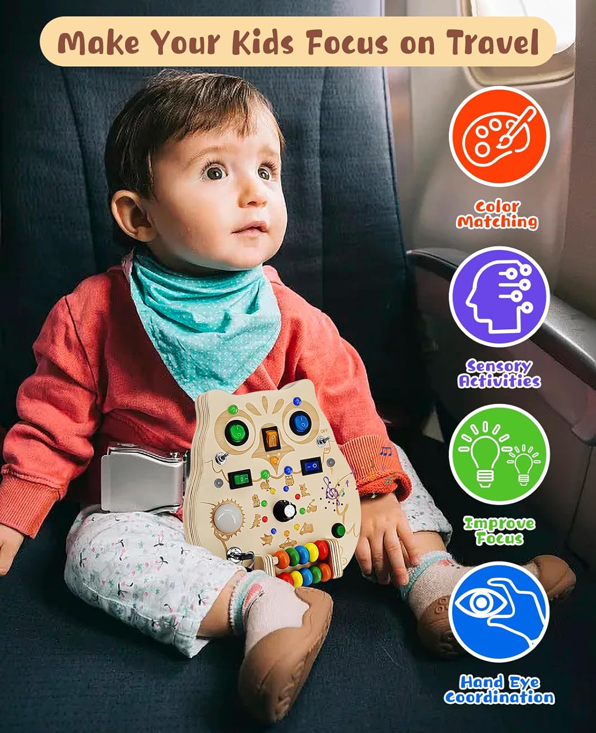 Maliben | Playing Board - Discover And Learn With The Enchanting Playboard For Kids