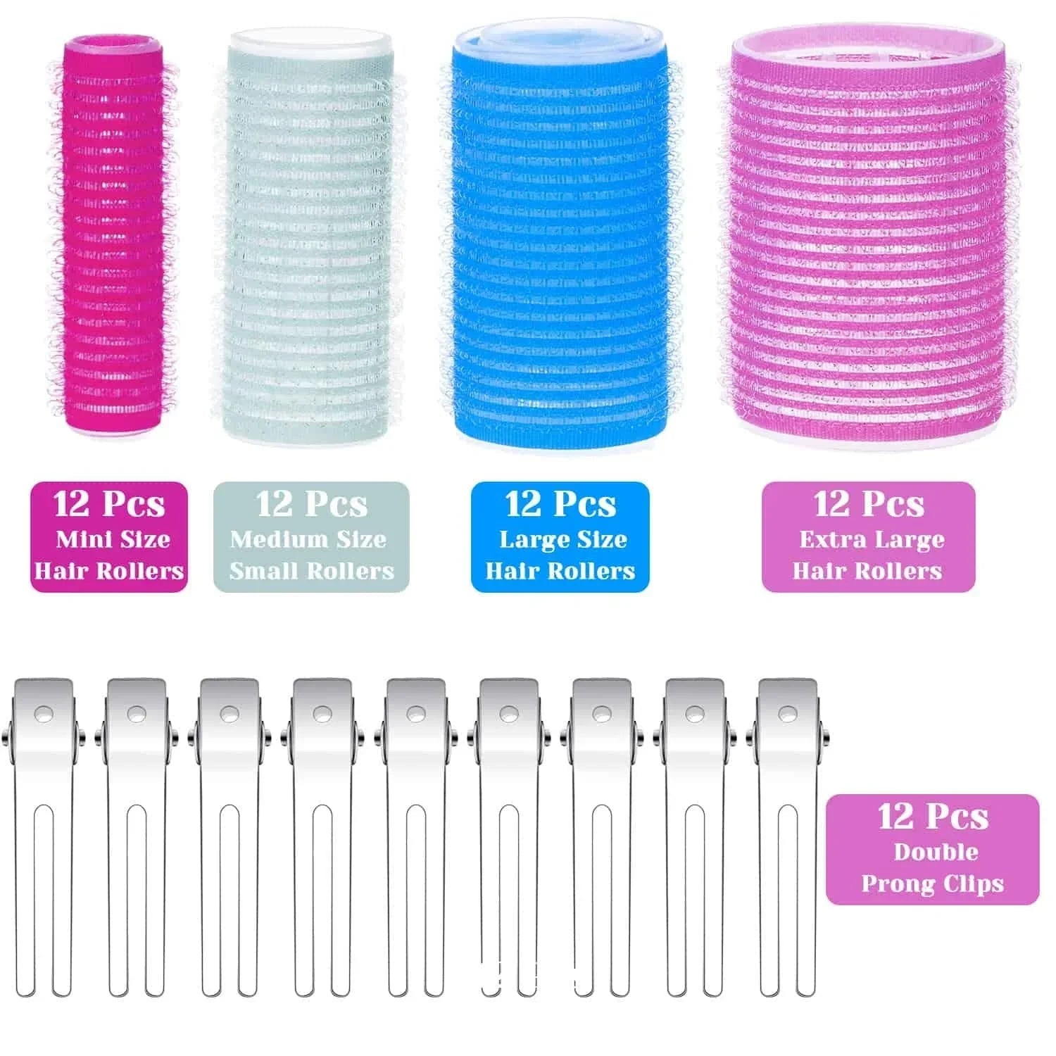 Maliben | Self-Adhesive Hair Rollers | For Voluminous And Long-Lasting Curls