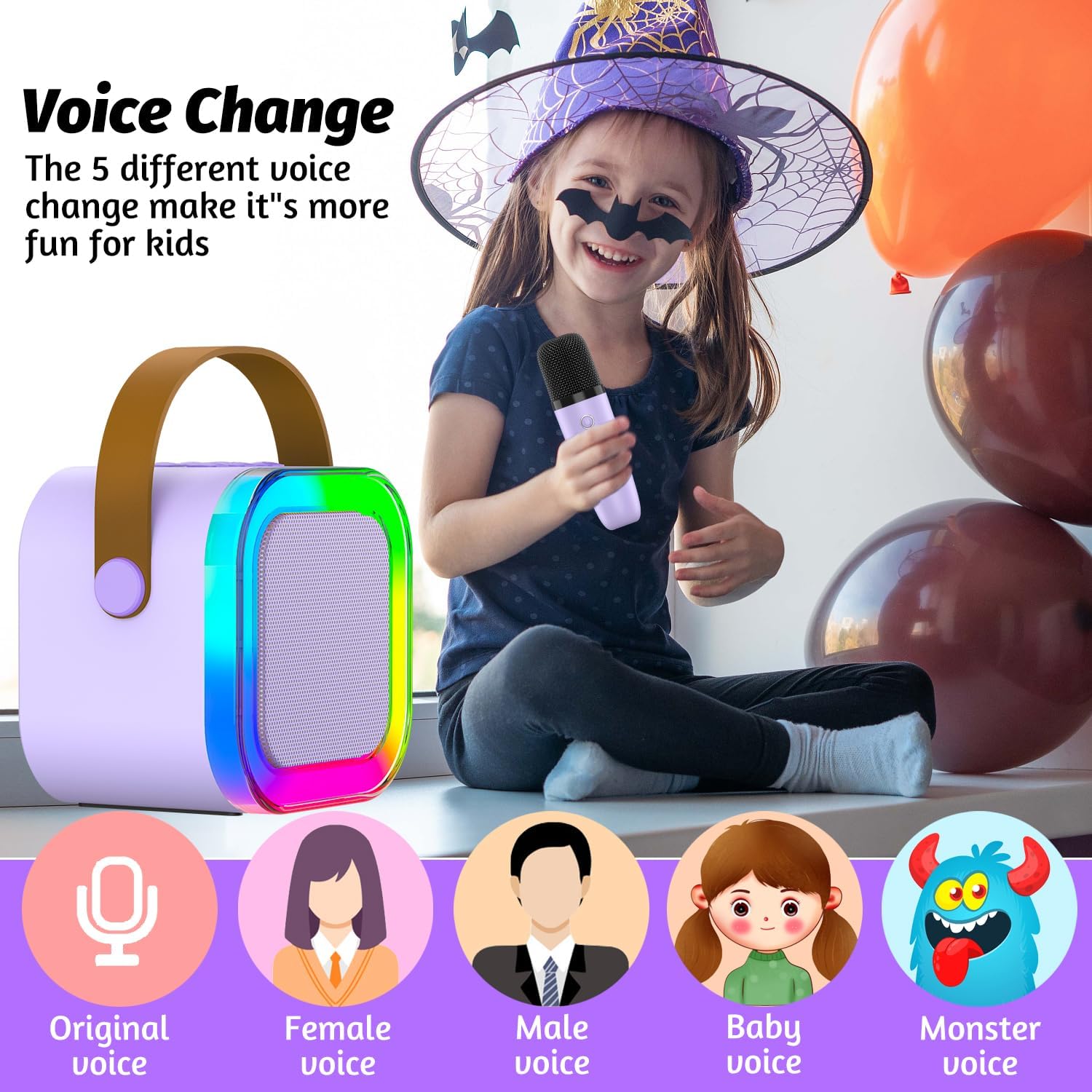 Maliben | All-In-One Bluetooth Karaoke Machine