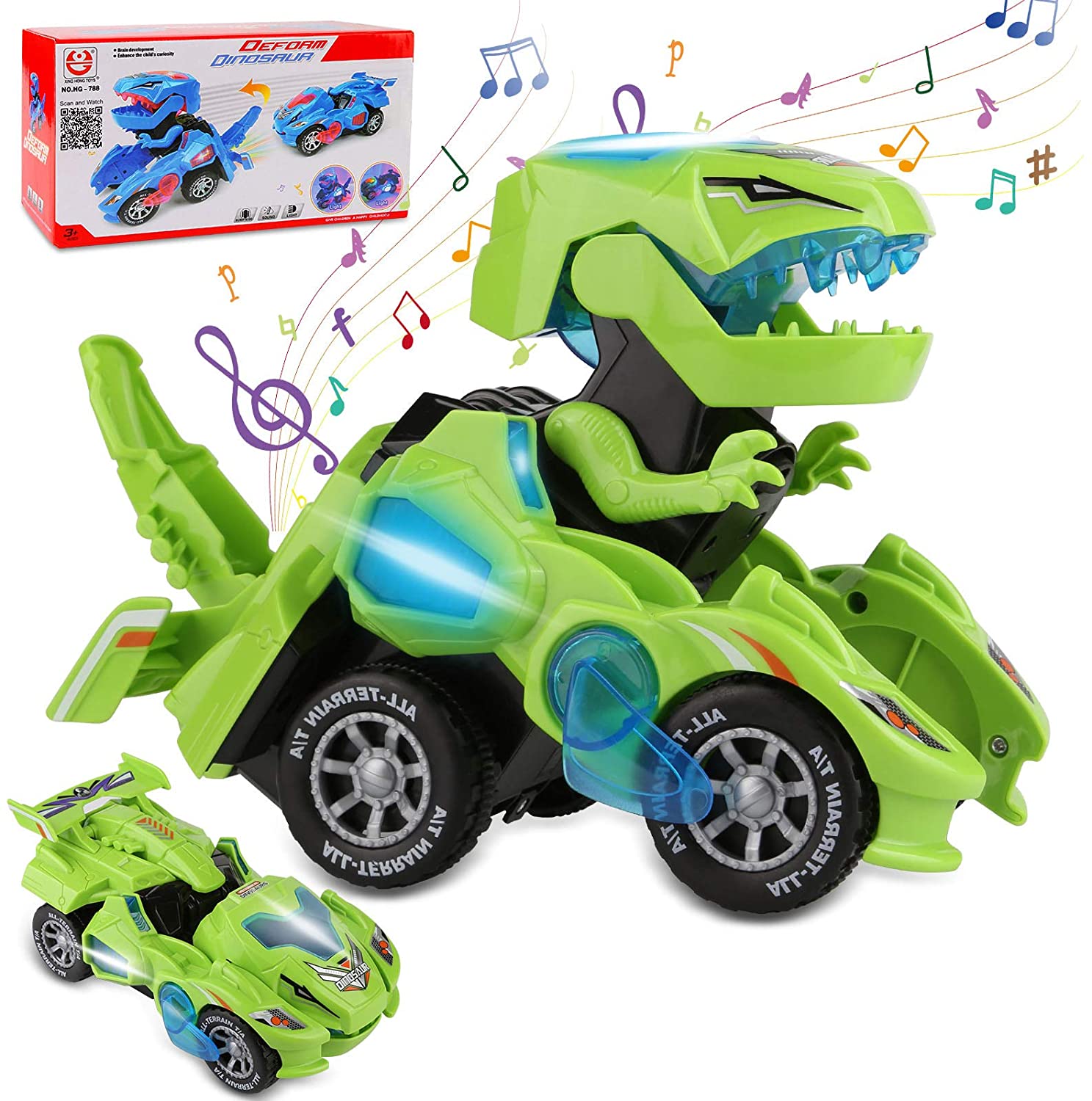 Maliben | Transform Dino Car | Give Your Child Endless Adventures - The Ultimate Transforming Dinosaur Car