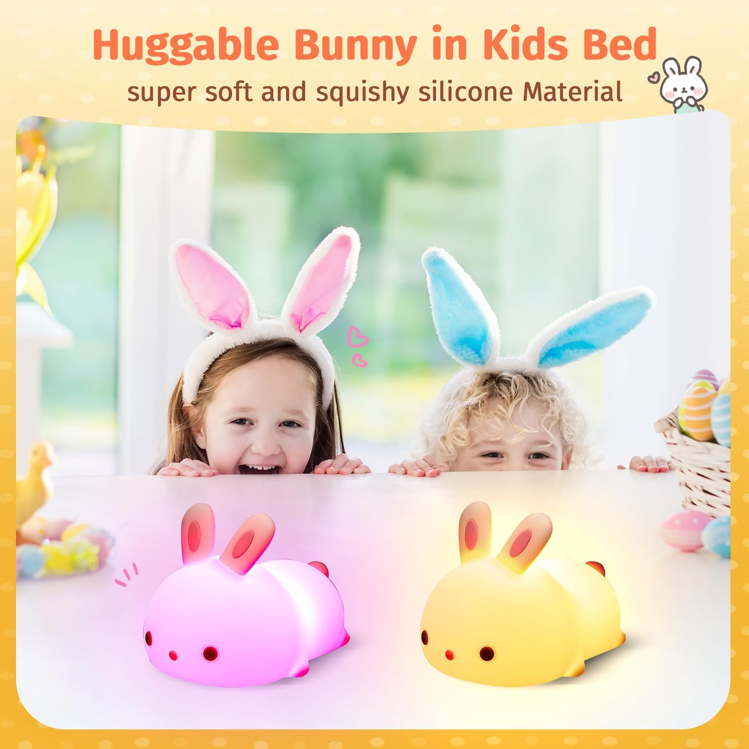 Maliben | Rabbitdream Nightlight Magical Rabbit With Color Changing Led Light
