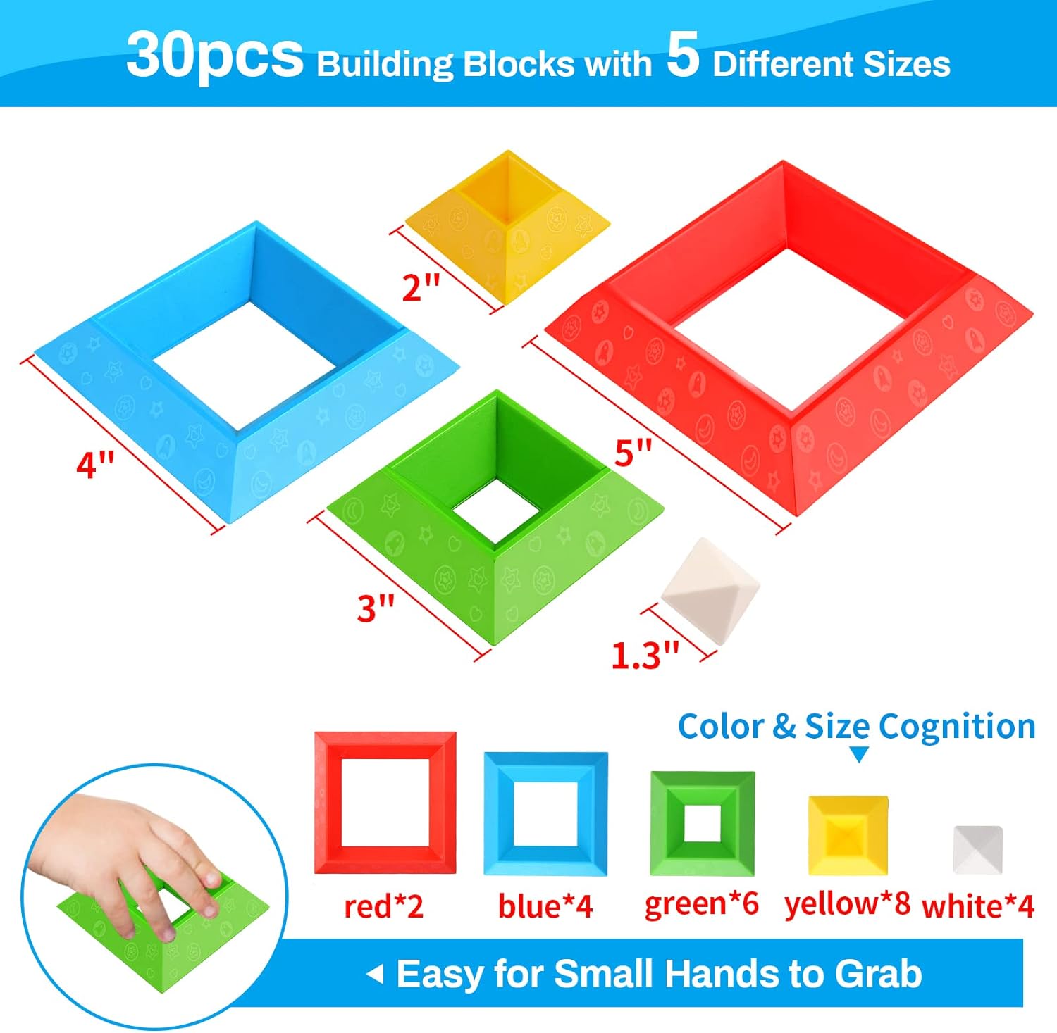 Maliben | Multifunctional Montessori Blocks - Stimulate Creativity For Children