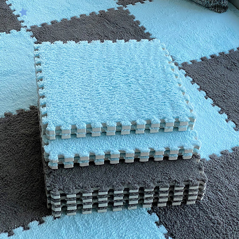 Maliben | Modern Carpet Tiles Level Loop Plug-In System Square Bedroom Carpet Tiles