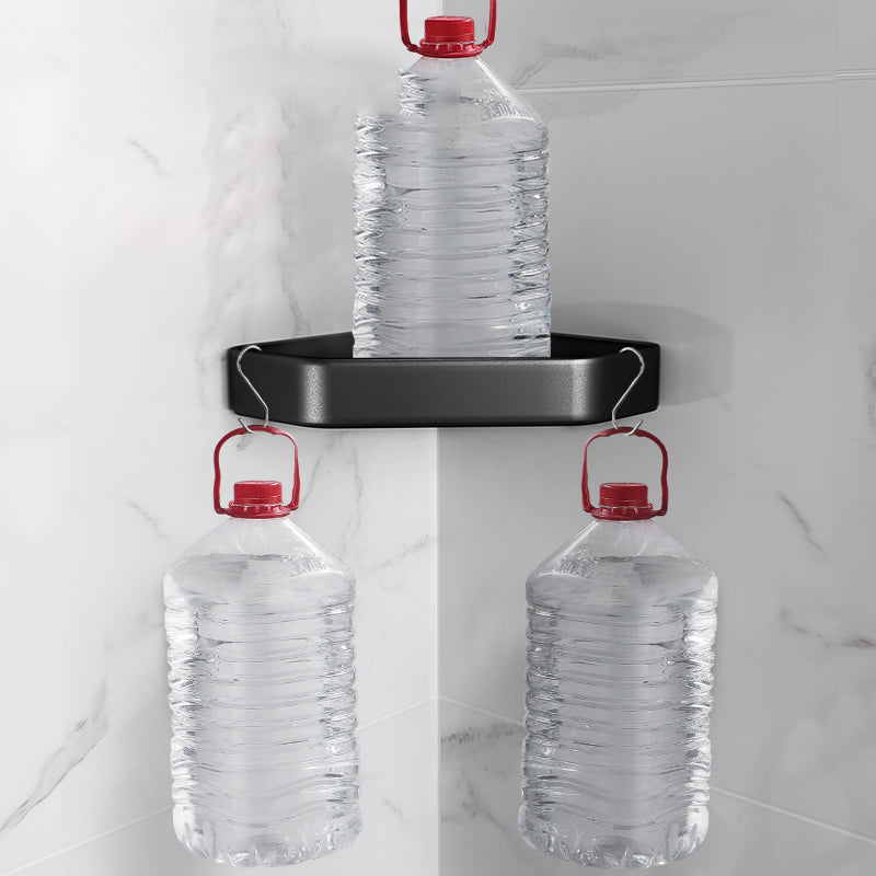 Maliben | Matt Black Bathroom Accessories Set Modern Anti-Rust 1/2/3-Piece Bathroom Shelf