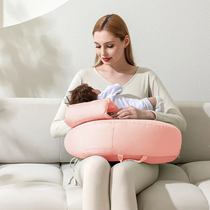 Maliben | Nursing Pillow With Back Support – Ergonomic Baby Pillow For Breastfeeding