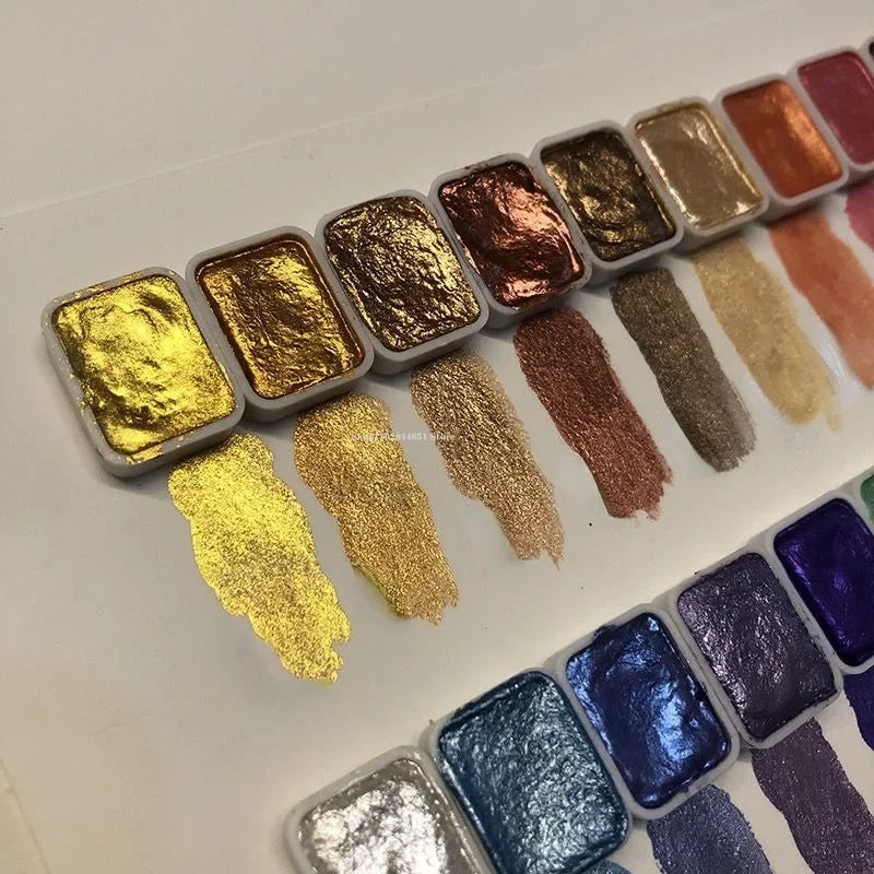 Maliben VibrantaX Art Pigment Set — Vivid Colors for Painting