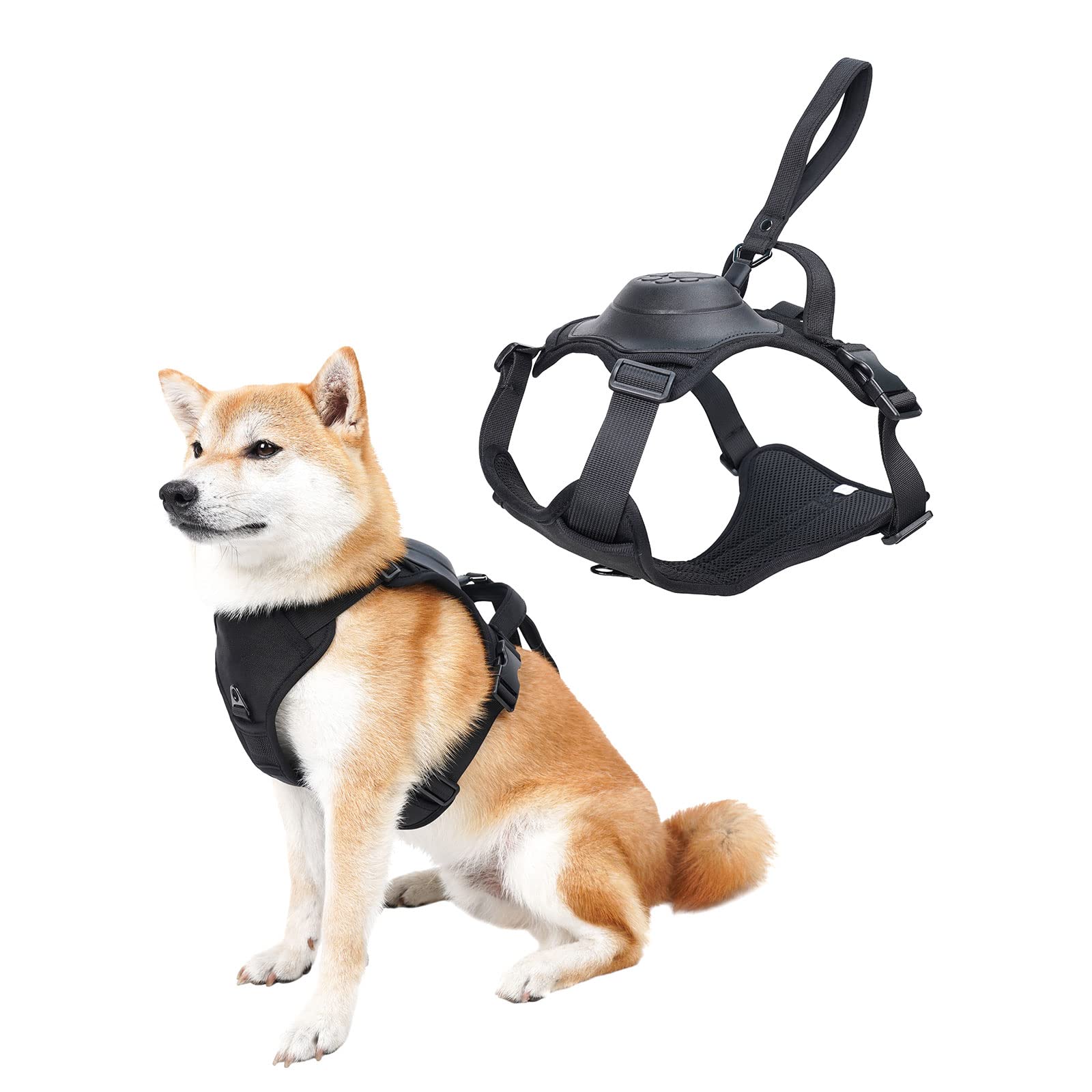 Maliben | mamymarket™ - Dog Harness and Retractable Leash Set All-in-One