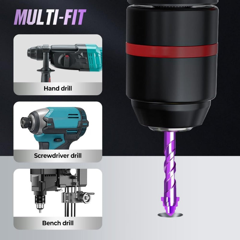 Maliben | Woyuosn Violetshield Quad-Edge Drill Set