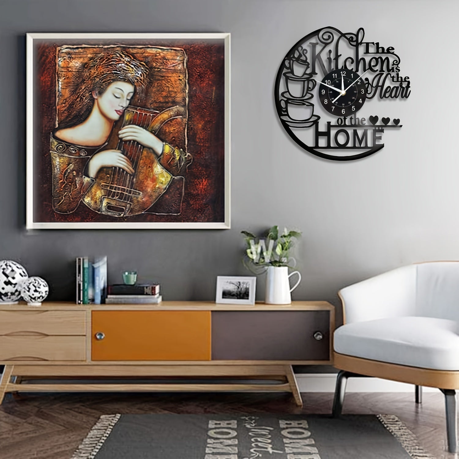 Maliben | Mood Wall Clock – For a cozy atmosphere