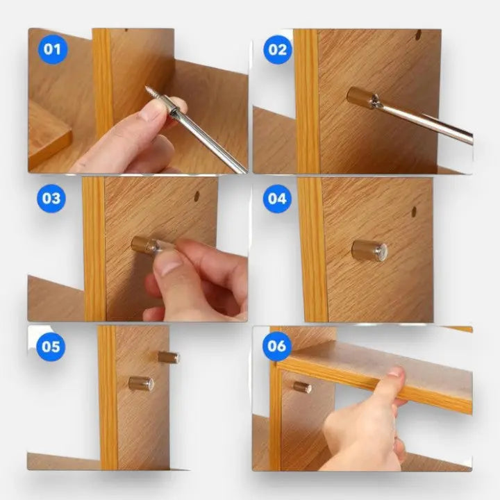 Maliben | Mivoza Shelf Bracket — Finally Firm, Secure & Stress-Free Lasting Stability For Your Home