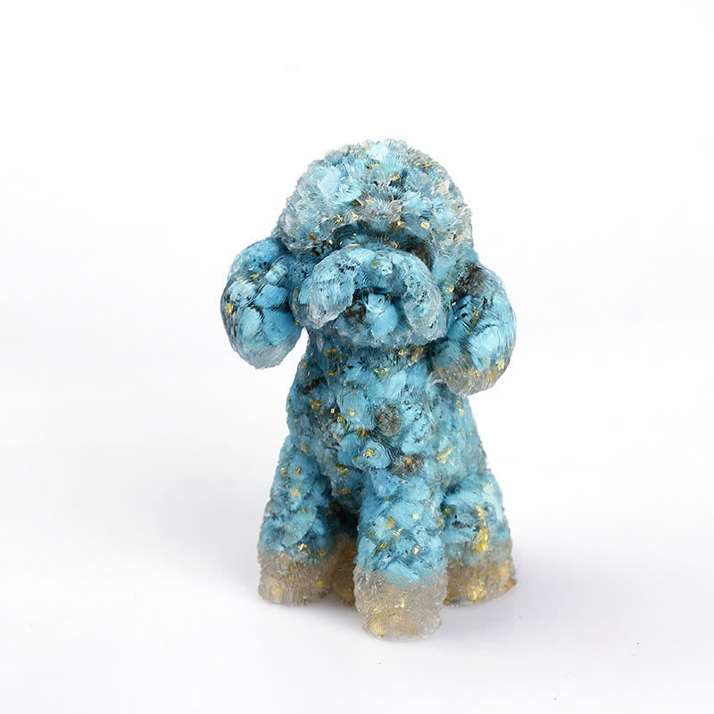 Maliben | Natural Crystal Poodle Gemstone Decoration