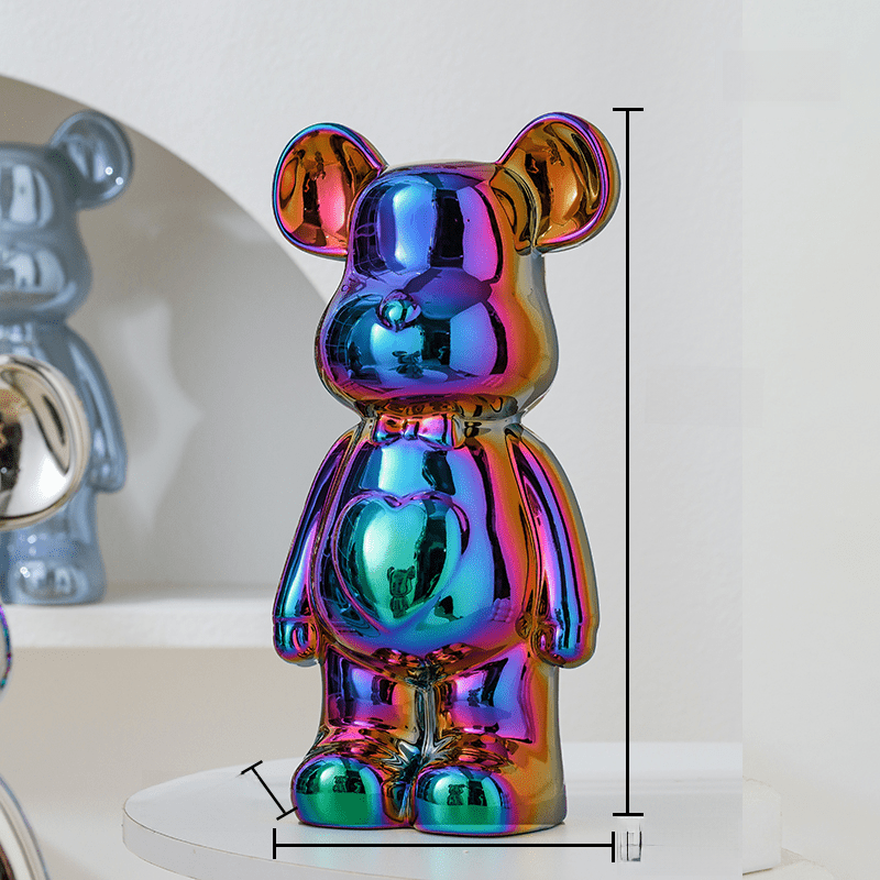 Maliben | Elegant Teddy Bear Figure For Modern Decoration