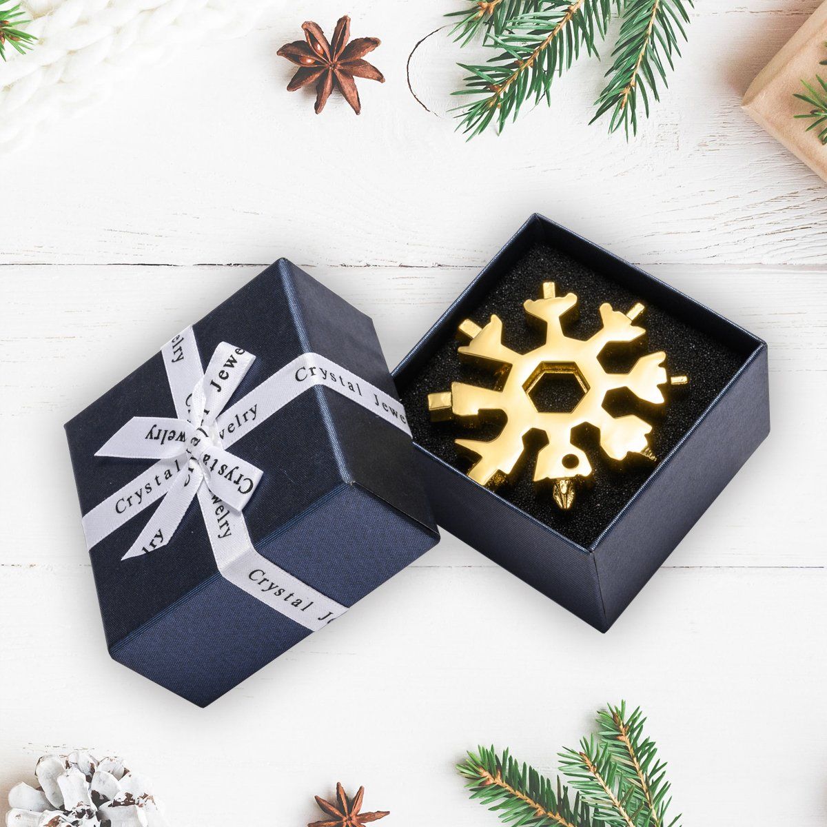 Maliben | 🔥Saker 18-In-1 Stainless Steel Snowflake Multitool