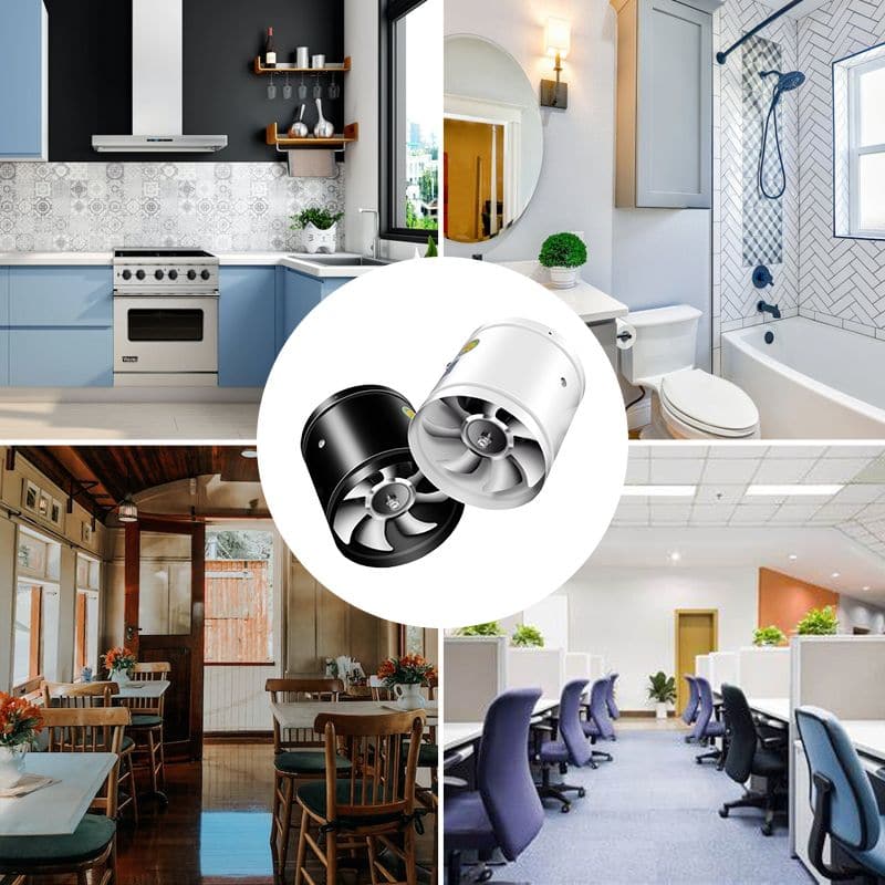 Maliben | Powerful, quiet exhaust fan – Improve air quality at home and in the office