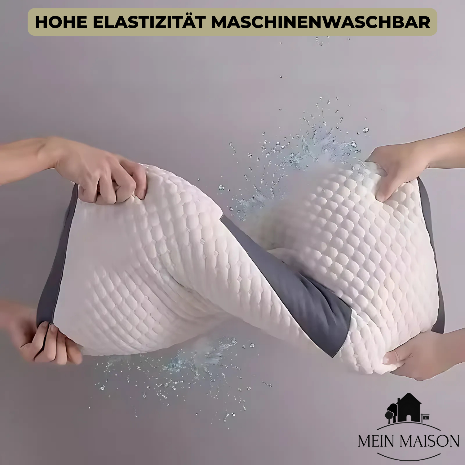 Maliben | Ergonomic Neck Pillow Memory Foam Breathable Contour