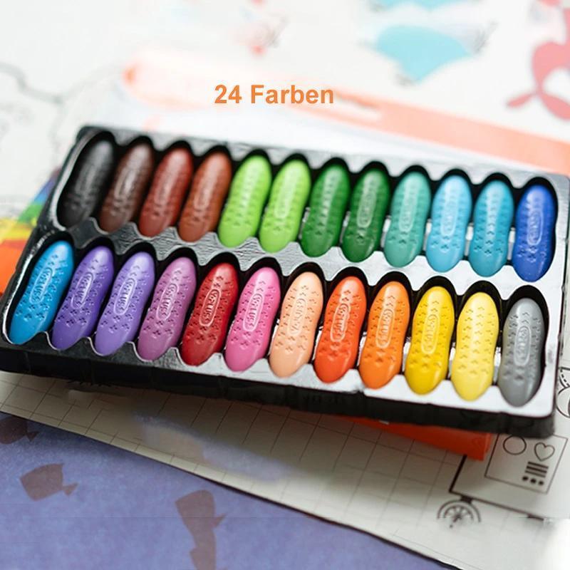 Maliben | Children's Peanut Crayons, Safe And Non-Toxic